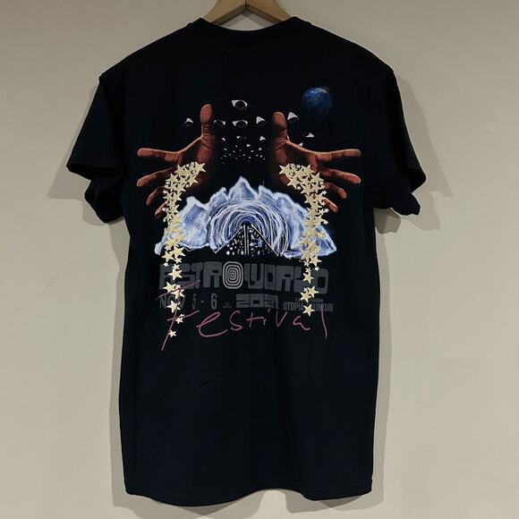 Travis Scott Astroworld See You In Utopia Concert Tee Shirt - Picture 2 of 5
